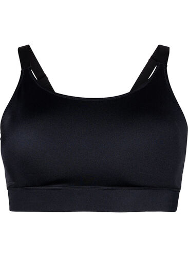 Bikini top med udtagelige indlæg, Black, Packshot image number 0