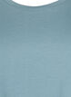 Kort&aelig;rmet t-shirt i bomuldsblanding, Bl&aring;, Packshot image number 2