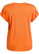 L&oslash;s tr&aelig;nings t-shirt med korte &aelig;rmer, Orange, Packshot image number 1