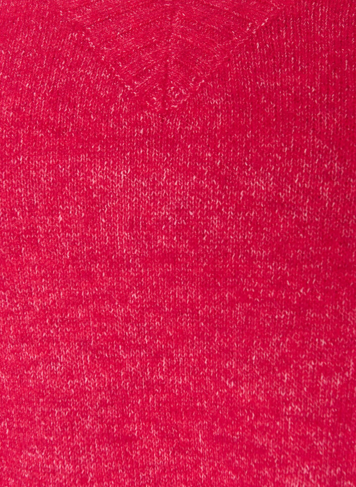 Striktr&oslash;je med V-hals, Lyser&oslash;d, Packshot image number 2