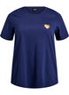 T-shirt med motiv, Bl&aring;, Packshot image number 0