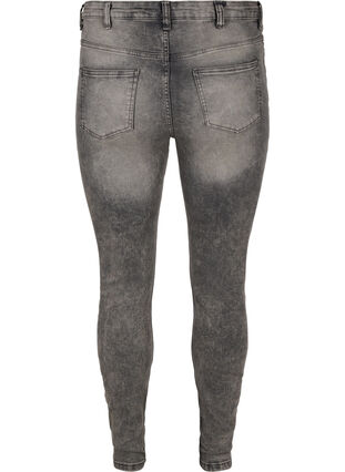 Super slim Amy jeans med høj talje, Grey Denim, Packshot image number 1