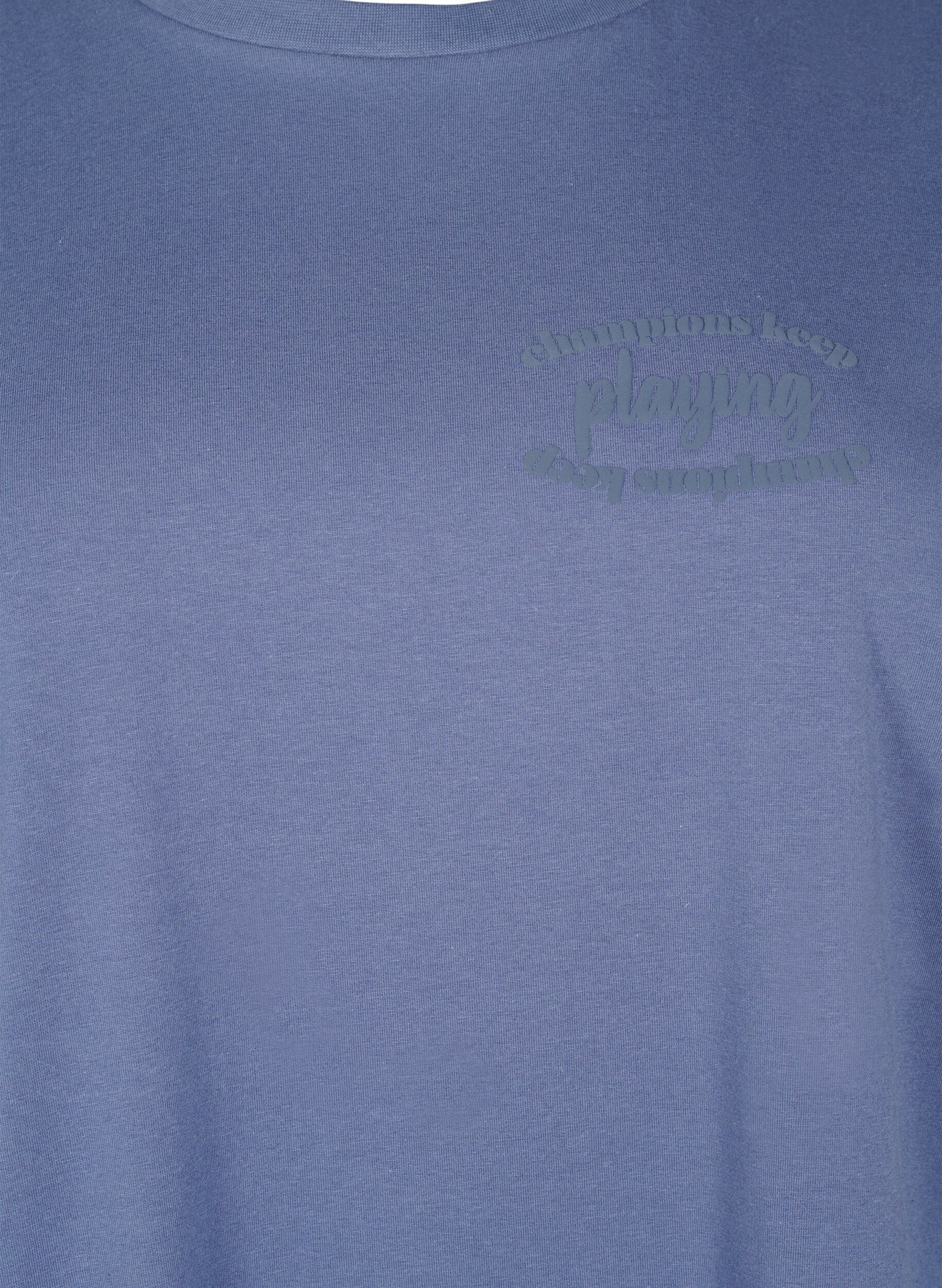 ZizziSporty t-shirt i &oslash;kologisk bomuld, , Packshot image number 2