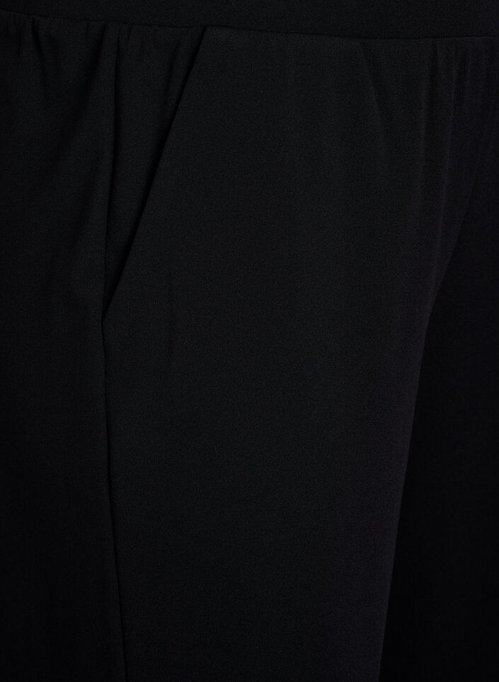 L&oslash;se knickers med h&oslash;j talje, Sort, Packshot image number 2