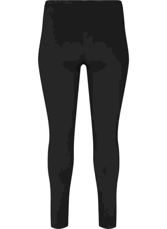 2-pak basis leggings, Black, Packshot image number 1