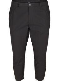 Klassiske bukser med 7/8 længde, Black