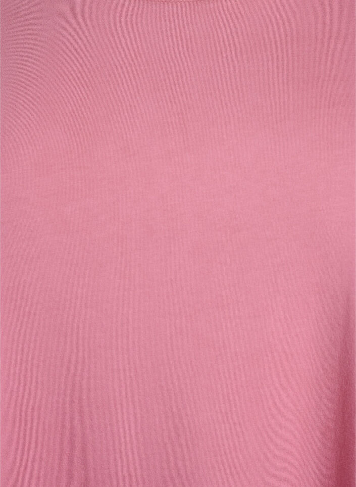 Kort kjole med A-shape og washed look, Lyserød, Packshot image number 2