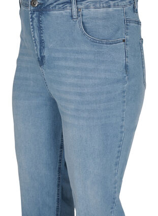 Megan jeans med ekstra høj talje, Light blue, Packshot image number 2