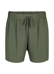 Shorts med lommer og elastik i taljen, Thyme