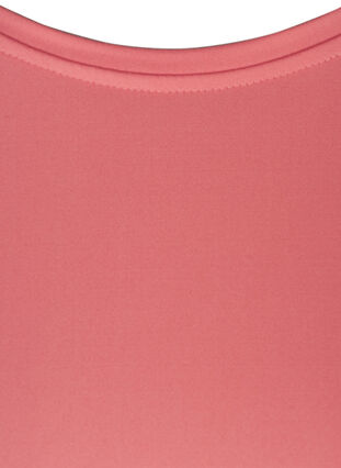 Ensfarvet trænings t-shirt, Pink icing, Packshot image number 2