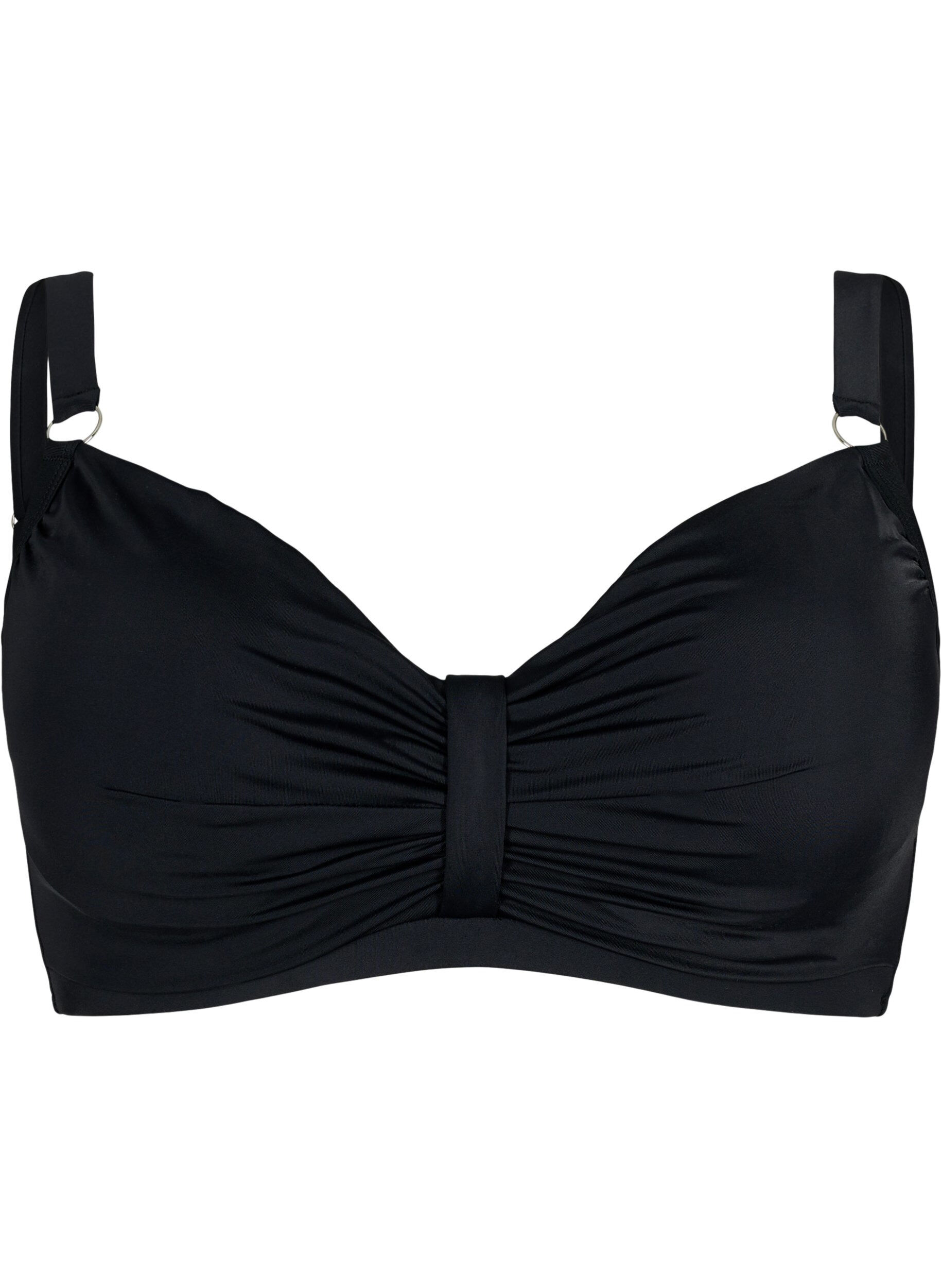 Bikini b&oslash;jle bh med draperinger