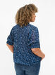 Kortærmet smockbluse med print, Dress Bl. Swirl AOP, Model image number 1
