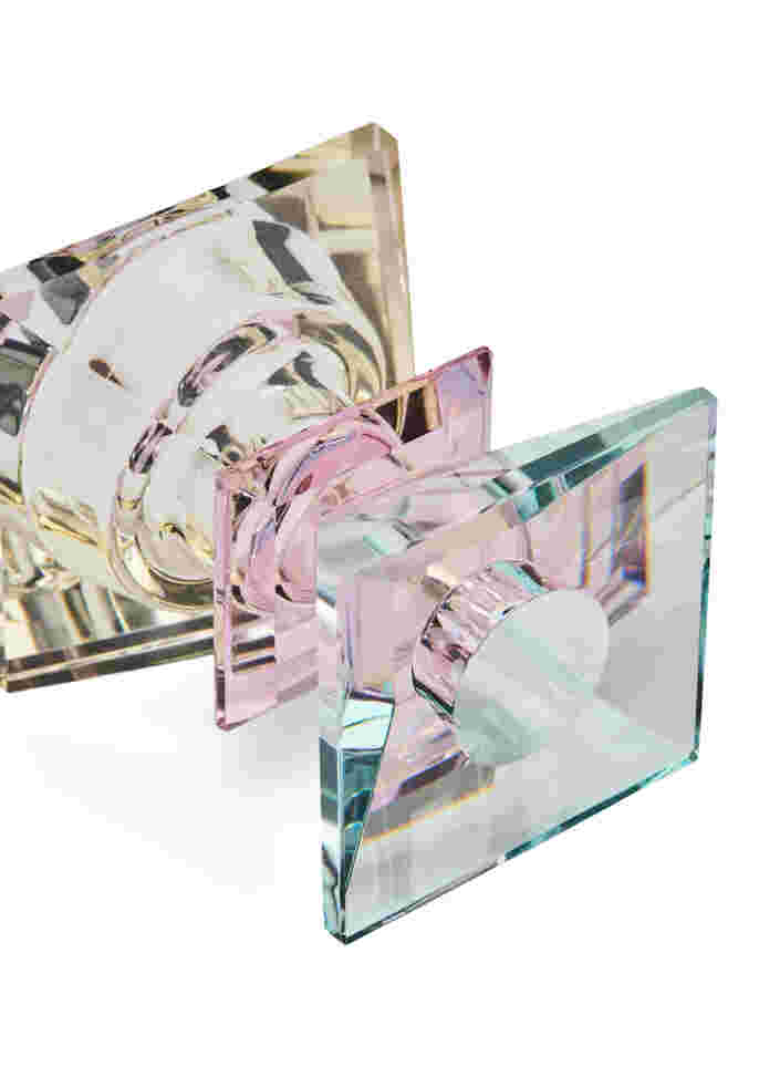 Krystal lysestage, Lysegul/Mint Comb, Packshot image number 2
