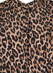 Skjorte med leopardprint, Brun, Packshot image number 2