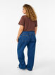 Wide leg jeans med h&oslash;j talje, Bl&aring;, Model image number 1