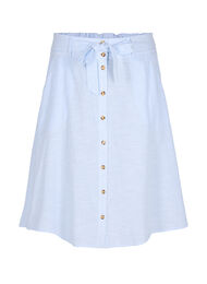 Stribet nederdel med lommer i bomuld, Blue Bell Stripe