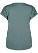 Kort&aelig;rmet t-shirt i bomuldsblanding, Gr&oslash;n, Packshot image number 1