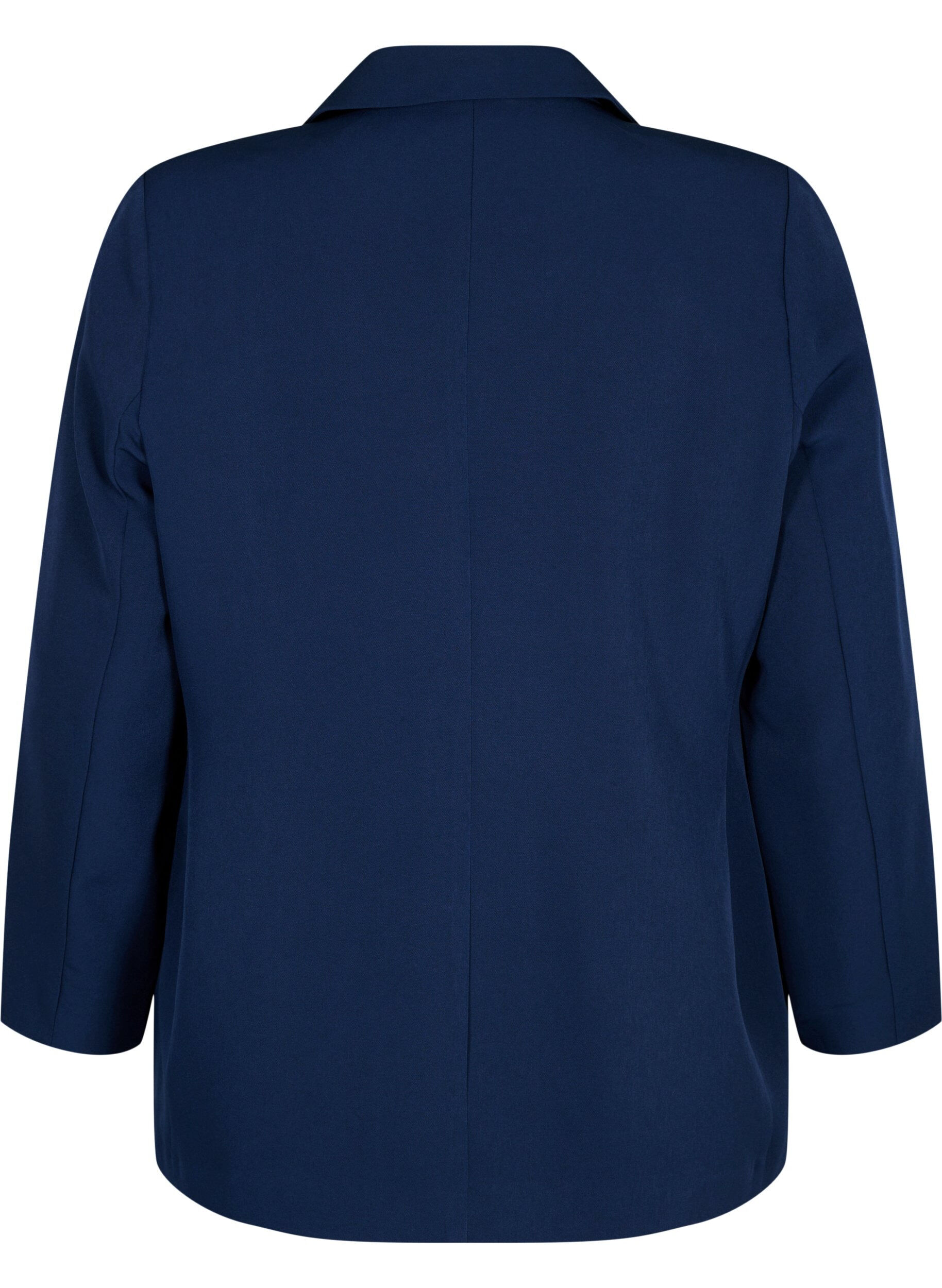 ZizziKlassisk blazer med knaplukning, Bl&aring;, Packshot image number 1