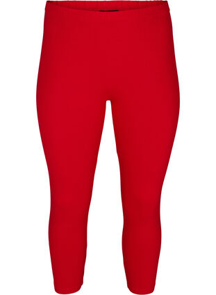 Basis 3/4 leggings, Tango Red, Packshot image number 0