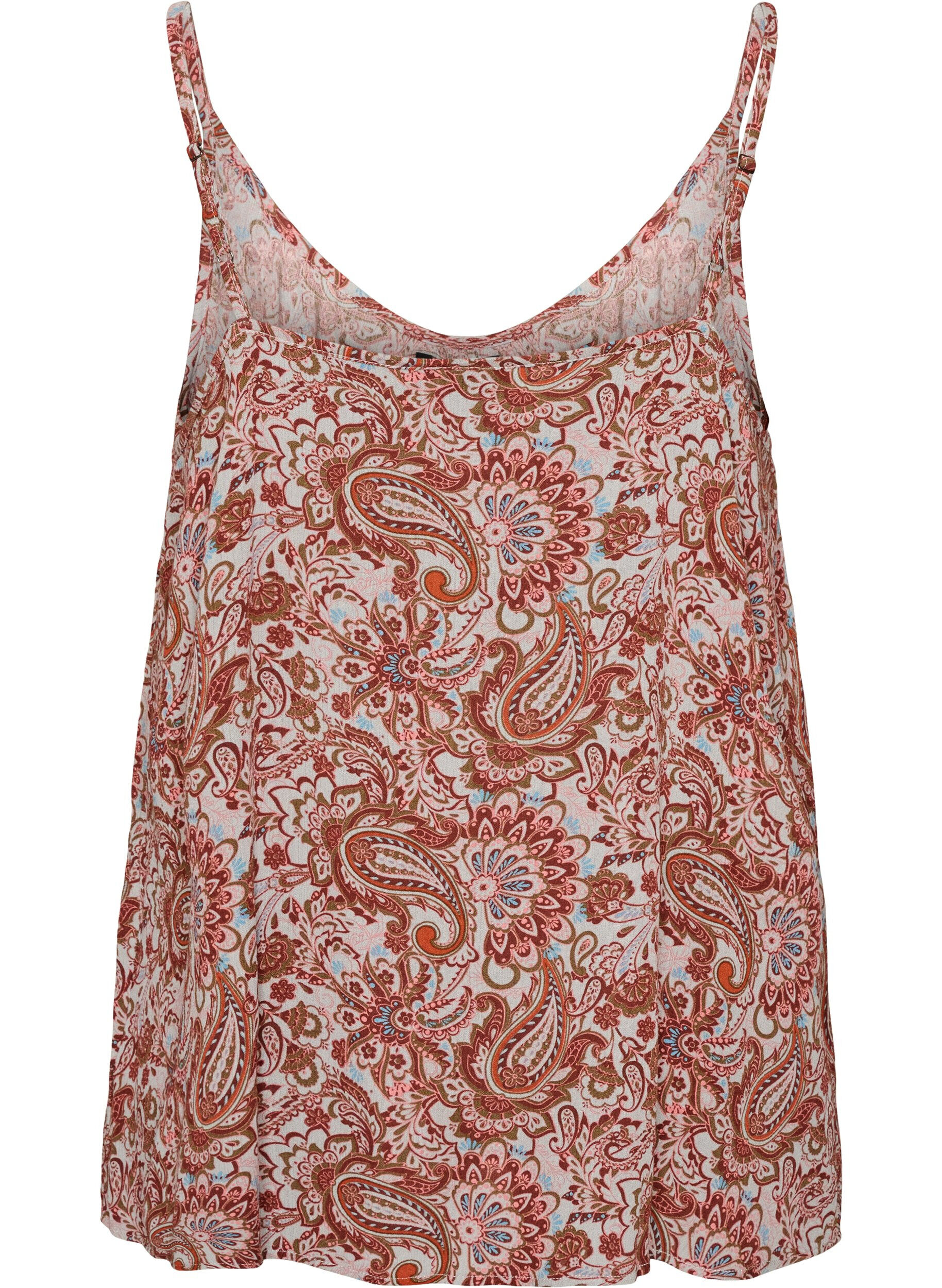 ZizziStrop top i viskose, Lyser&oslash;d, Packshot image number 1