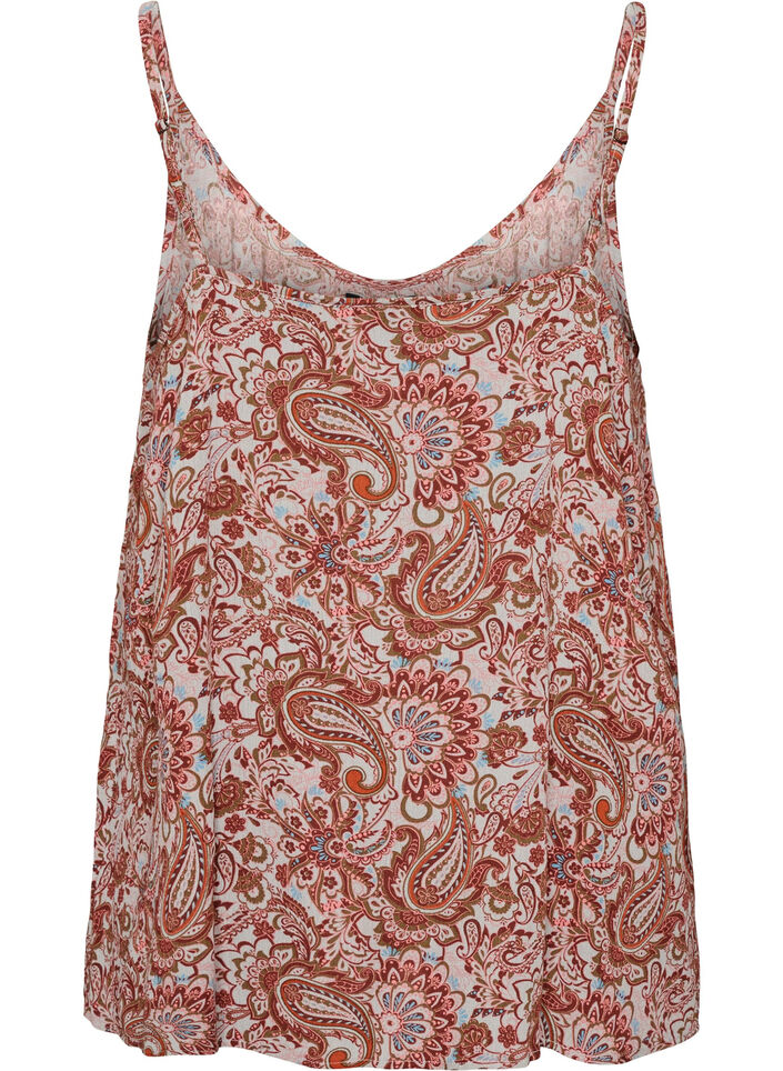Strop top i viskose, Lyser&oslash;d, Packshot image number 1