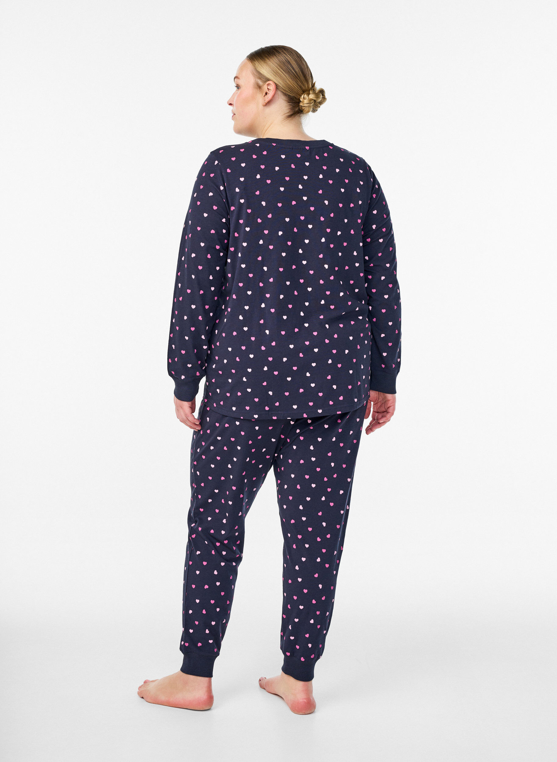 ZizziNatbukser med print, Bl&aring;, Model image number 1