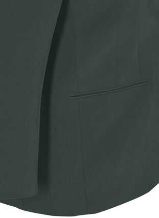 Klassisk blazer , Darkest Spruce, Packshot image number 3