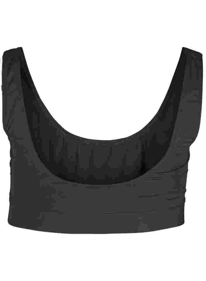 Bikini top , Black, Packshot image number 1