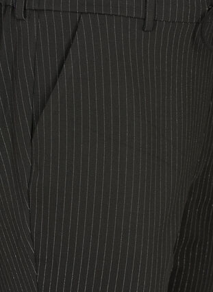 Cropped Maddison bukser, Black check comb, Packshot image number 2