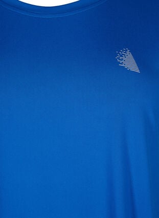 Kortærmet trænings t-shirt , Princess Blue, Packshot image number 2
