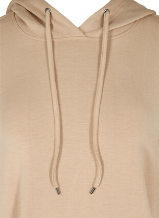 Sweatshirt med lommer og hætte, Cornstalk, Packshot image number 2