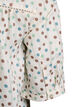 Bluse med print og 1/2 &aelig;rmer, Hvid, Packshot image number 3