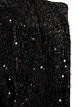 Cardigan med pailletter og 3/4-&aelig;rmer, Sort, Packshot image number 2