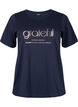 FLASH - T-shirt med motiv, Navy Bl Rose Gold, Packshot image number 0