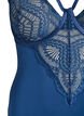 Blonde body med b&oslash;jle og stropdetalje, Bl&aring;, Packshot image number 2