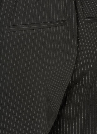Cropped Maddison bukser, Black check comb, Packshot image number 3