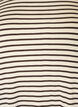 T-shirt med TENCEL&trade; Lyocell og striber , Brun, Packshot image number 2
