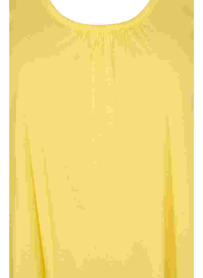 Ærmeløs top med a-shape, Primrose Yellow, Packshot image number 2