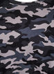 T-shirt med TENCEL&trade; Lyocell og armyprint, Gr&aring;, Packshot image number 2