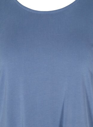Kortærmet t-shirt med rund halsudskæring, Bijou Blue, Packshot image number 2