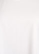 Oversize t-shirt med 1/2 ærmer, Hvid, Packshot image number 2
