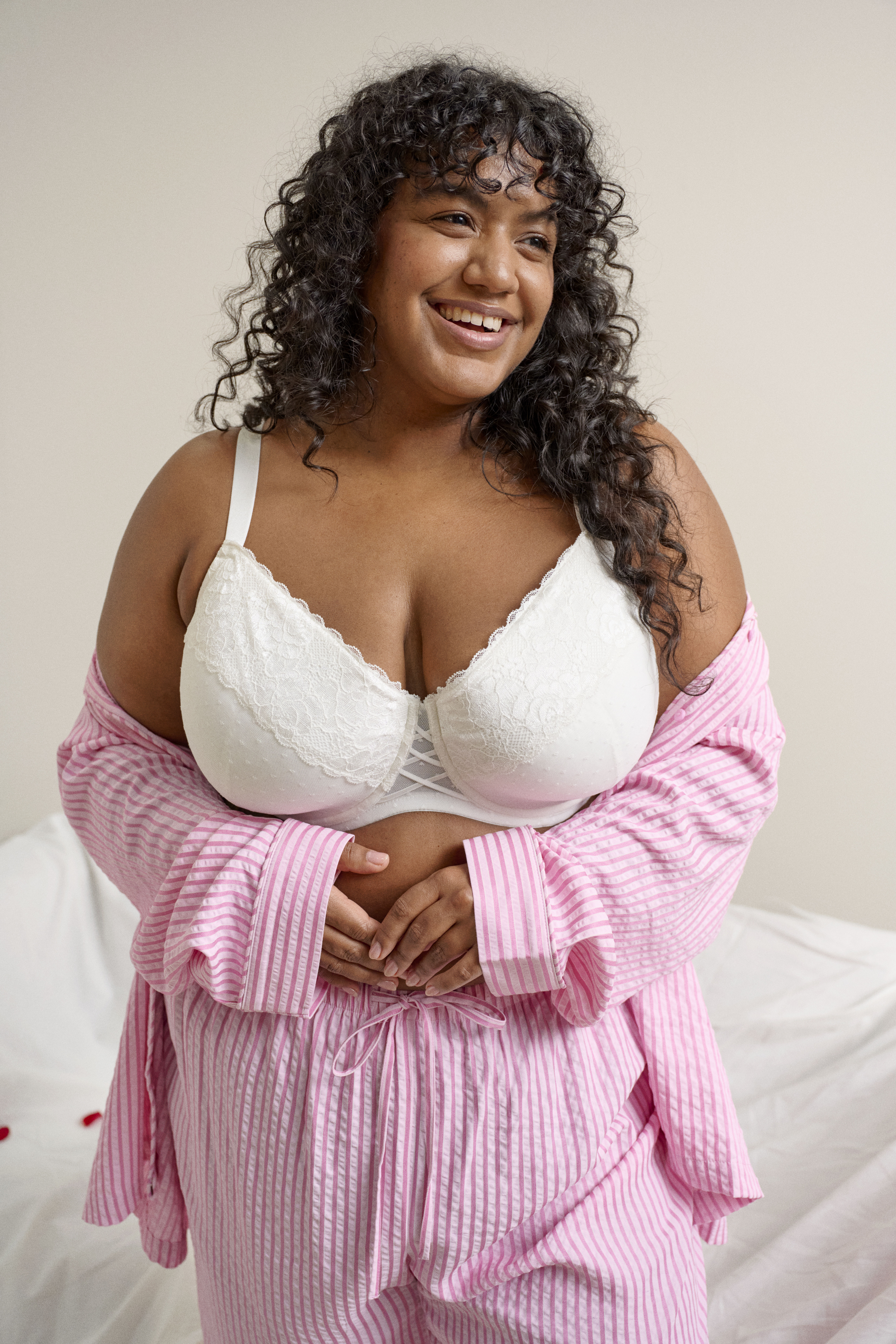 Zizzi Stribet nats&aelig;t, , Model