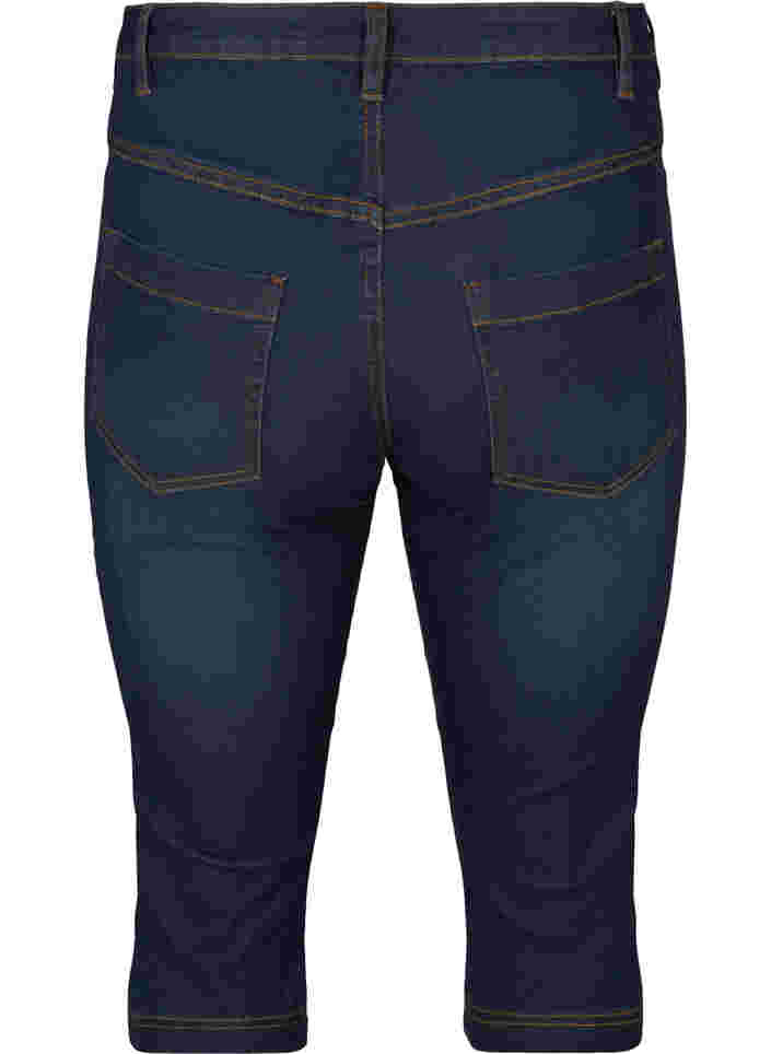Slim fit Emily capri jeans, Blue denim, Packshot image number 1
