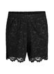 Blondeshorts med h&oslash;j talje og lommer, Sort, Packshot image number 0