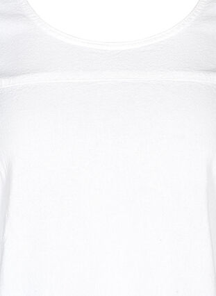 Kjole med lommer, Bright White, Packshot image number 2