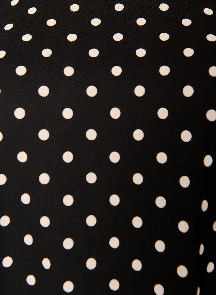 2-pak t-shirt kjole med korte &aelig;rmer, Sort, Packshot image number 2