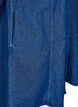 Kort denimkjole med 3/4 &aelig;rmer, Bl&aring;, Packshot image number 3