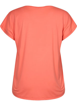 Kortærmet trænings t-shirt , Living Coral, Packshot image number 1