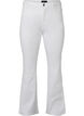 Ellen bootcut jeans med høj talje, Hvid, Packshot image number 0