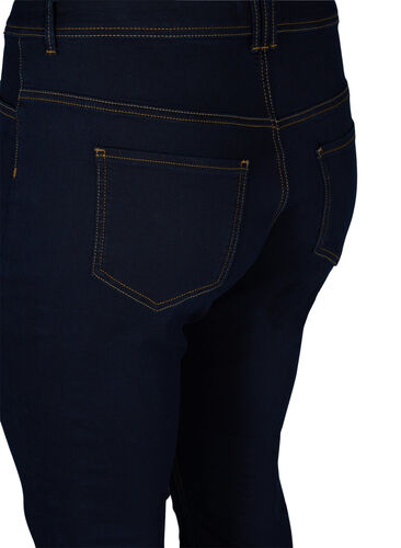 Super slim Amy jeans med høj talje, Blue denim, Packshot image number 3